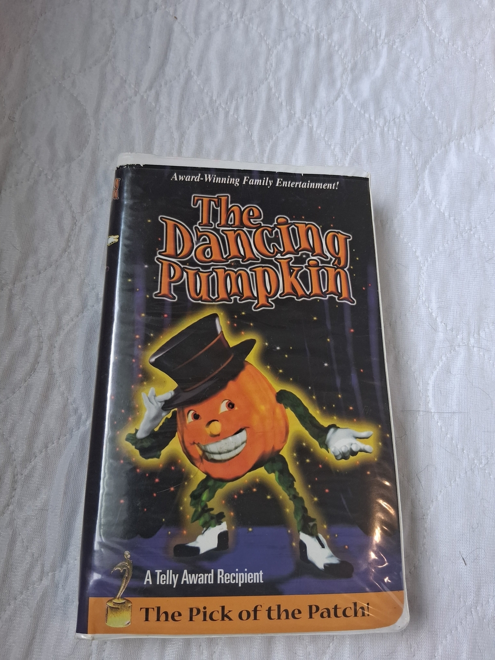 The Dancing Pumpkin VHS Tape -Retro Family Video
